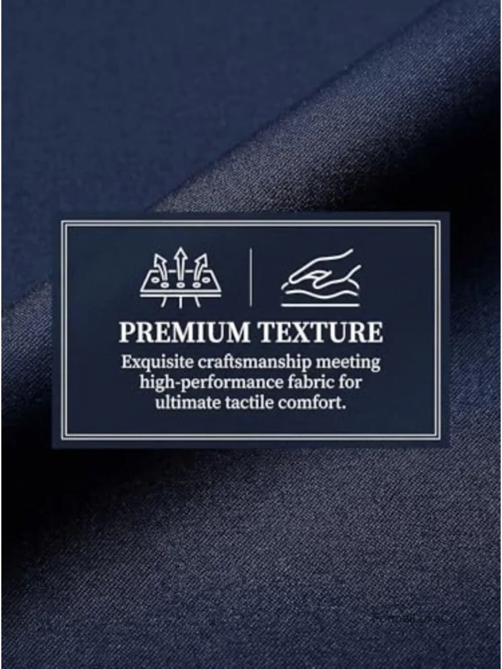Men's Slim Fit 2-Piece Double Breasted Suit Set, 80% Polyester 20% Viscose,